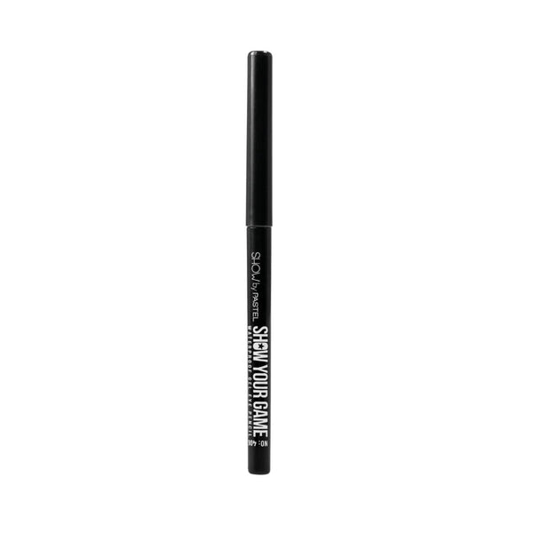 Pastel Show Your Game Waterproof Gel Eye Pencil, Soft Texture, Black #406