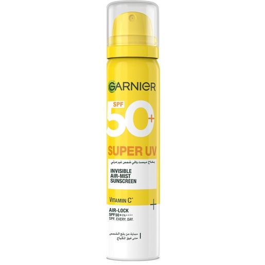 Garnier Super UV Invisible Air-Mist Sunscreen SPF 50+ Vitamin C 75ml