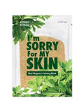 I'm Sorry for My Skin Soothing Fireweed Face Mask Calendula Botanical Extract Hydrating Sheet Mask