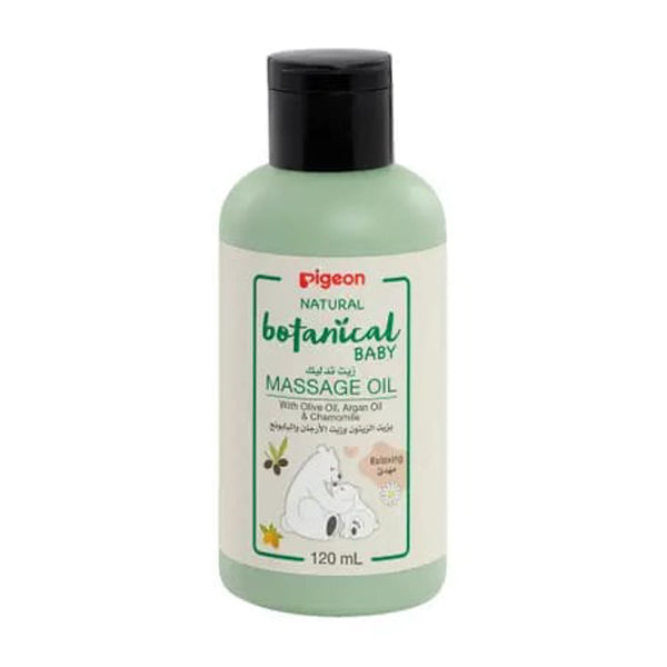 Pigeon Natural Botanical Massage Oil Jojoba Chamomile Hypoallergenic