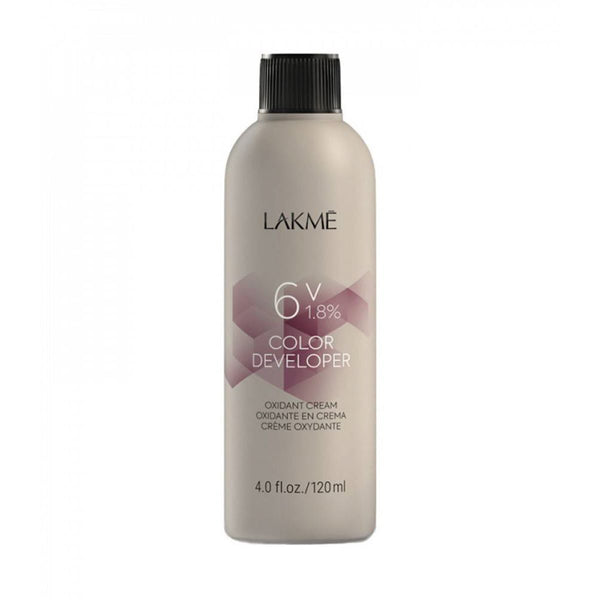Lakme Color Developer Oxidant Cream 6V 1.8% Hydrogen Peroxide 120 ml