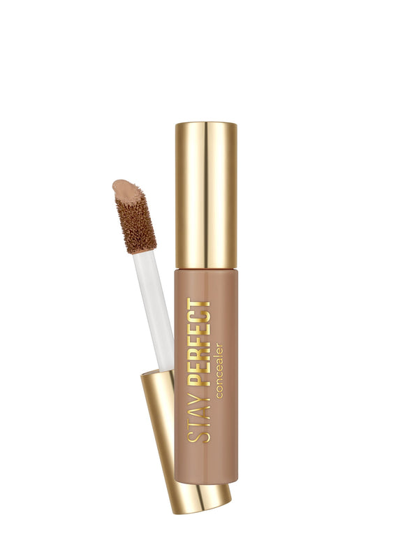 Flormar Stay Perfect Liquid Concealer Medium to Full Coverage Golden Beige 08