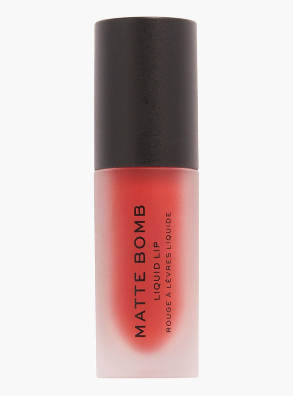 Revolution Matte Bomb Liquid Lipstick Matte Finish Lure Red