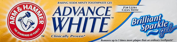 Arm&Hammer Brilliant Sparkle Gel Toothpaste Brightening Formula 115G