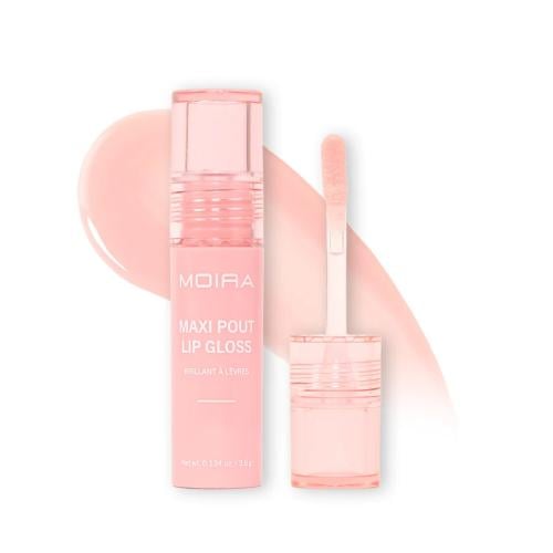 Moira Maxi Pout Lip Gloss Glassy Shine Vitamin E 001 Candy Kiss
