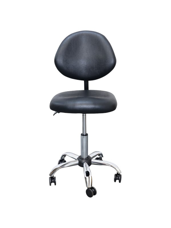 Salon System Worker Chair with Backrest Hydraulic Swivel 1018-4
