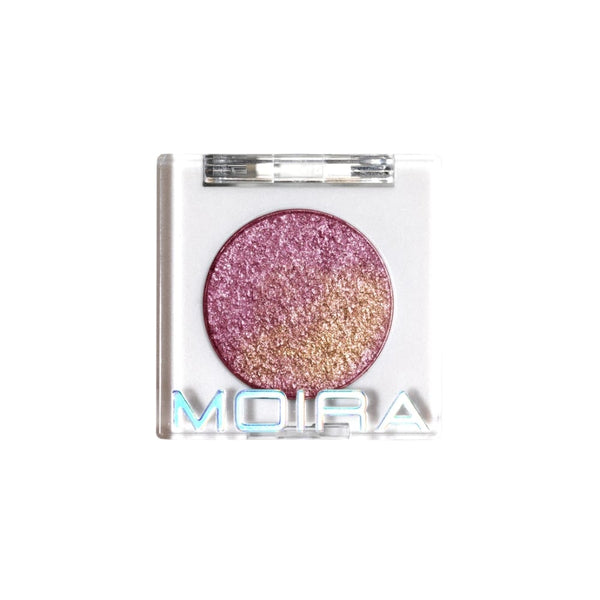 Moira Chroma Light Glitter Eyeshadow Creamy Metallic Finish 003 Kiss & Teal