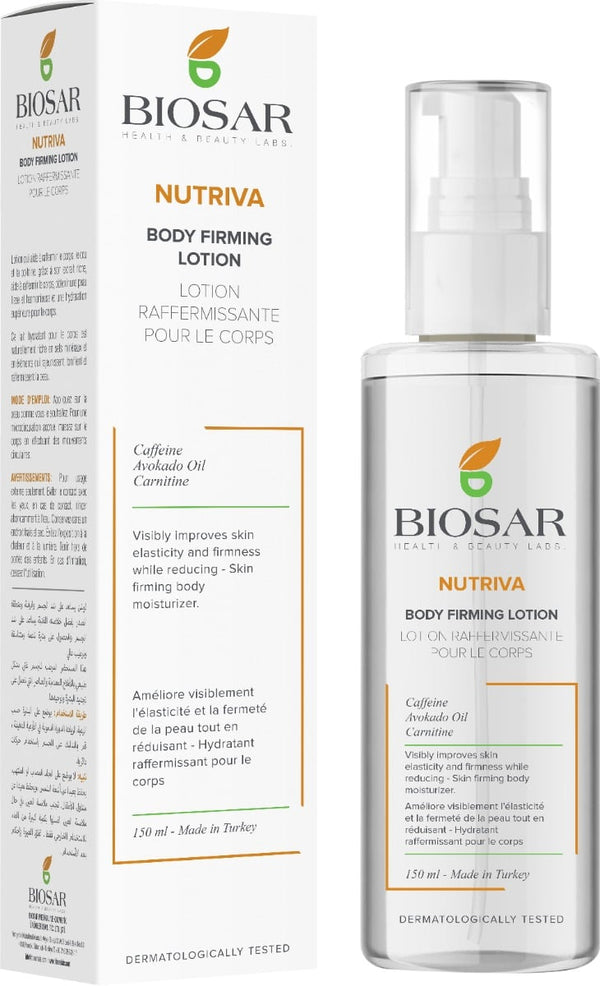 Biosar Nutriva Body Firming Lotion, Hydrating Skin Lotion