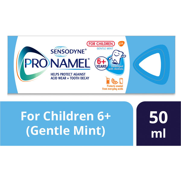 Sensodyne Pronamel For Children 6+ Years Fluoride Toothpaste Gentle Mint