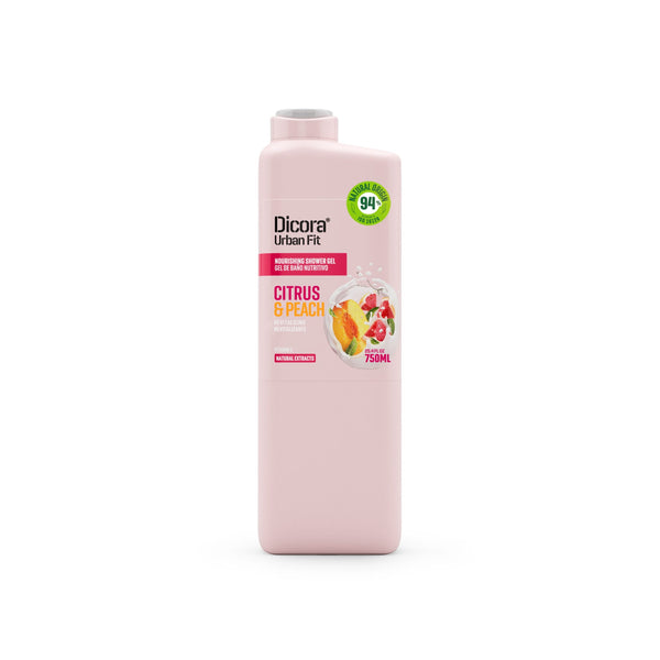 Dicora Urban Fit Shower Gel Citrus & Peach Vitamin C 750ml