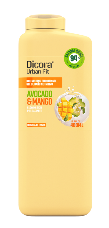 Dicora Urban Fit Shower Gel Avocado & Mango Vitamin E 400ml