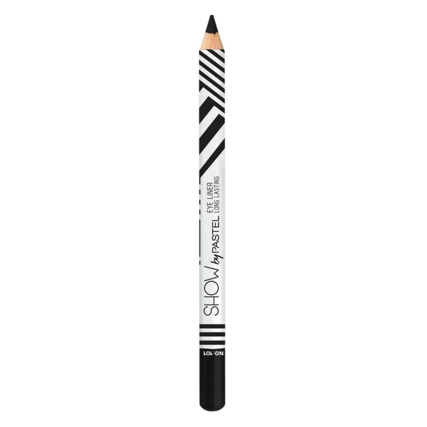 Pastel Show By Eye Pencil Velvet Finish Highly Pigmented Jet Black #101