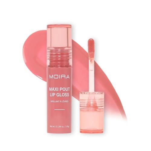 Moira Maxi Pout Lip Gloss Glassy Shine Vitamin E 007 Bliss Kiss