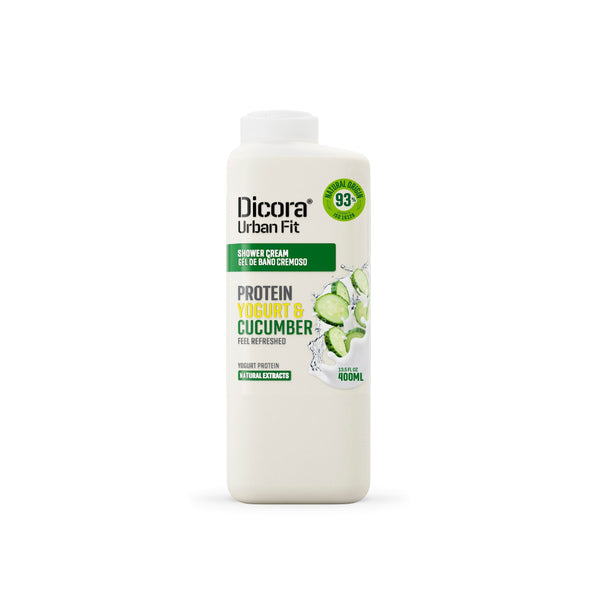 Dicora Shower Cream Yogurt & Cucumber Yogurt Protein 400ml