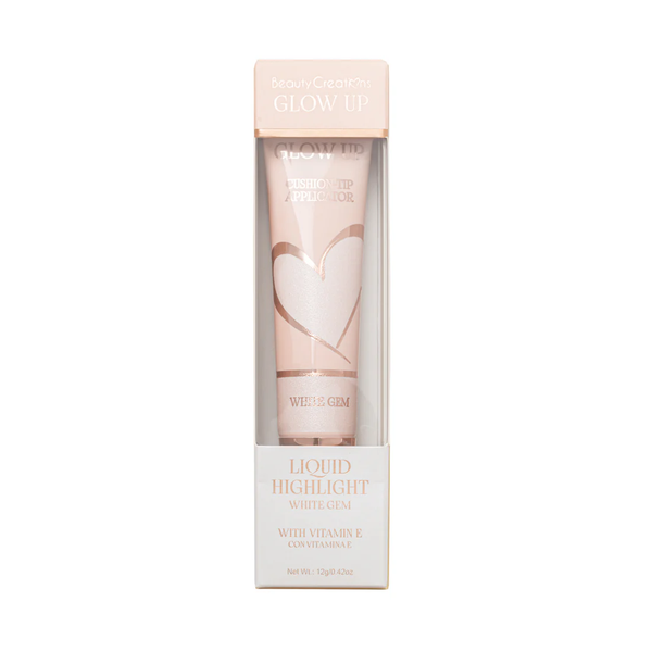 Beauty Creations Glow Up Flawless Stay Liquid Highlighter White Gem