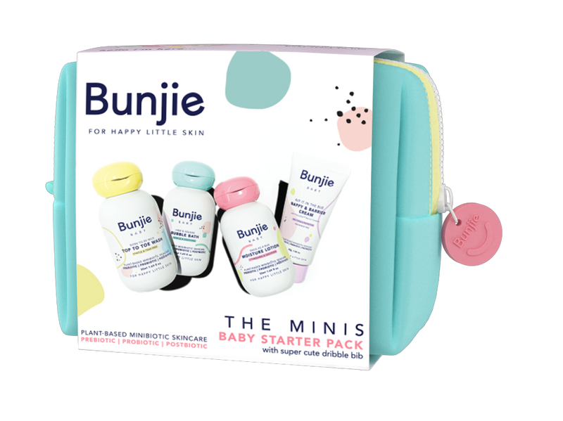 Bunjie Starter Travel Pack Minis, 50ml x 3 and 30g x 1