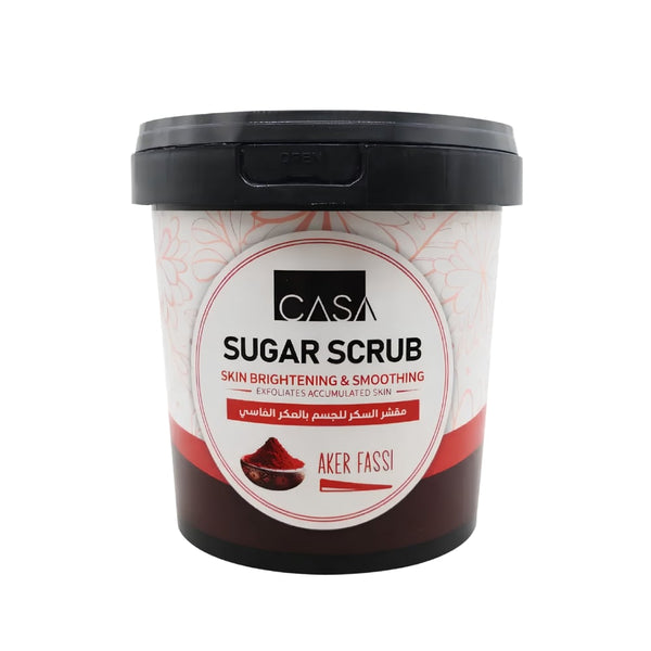 Casa Aker Fassi Body Sugar Scrub Exfoliating Formula 600g