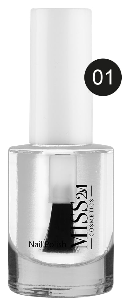 Miss 2M Nail Polish 01 Glossy Finish Quick-Drying Formula
