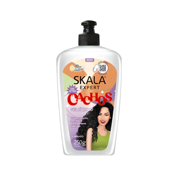 Scala Castor Oil Curl Styling Gel Moisturizing Curl Defining Formula 250ml