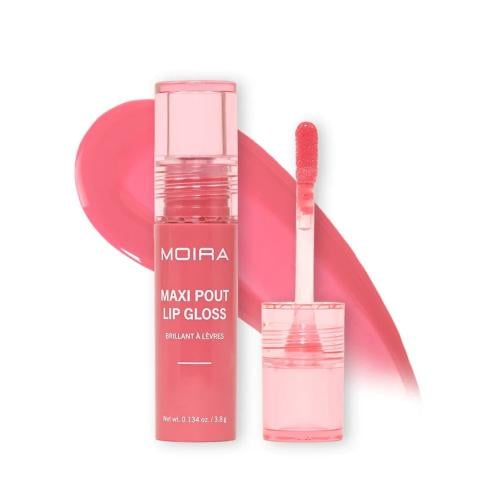 Moira Maxi Pout Lip Gloss Glassy Shine Vitamin E Petal Dream 011