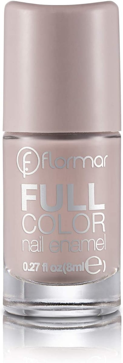 Flormar Full Color Nail Enamel FC05 Rich Shiny Color Quick-Dry Formula