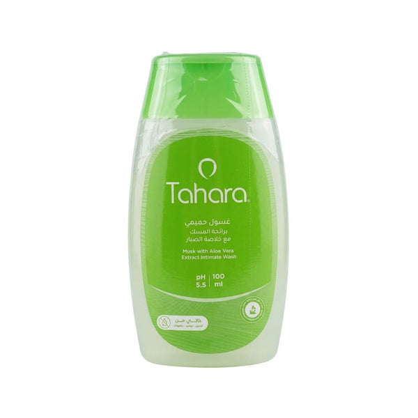 Tahara Intimate Wash with Musk Scent and Aloe Vera Extract, 100ml