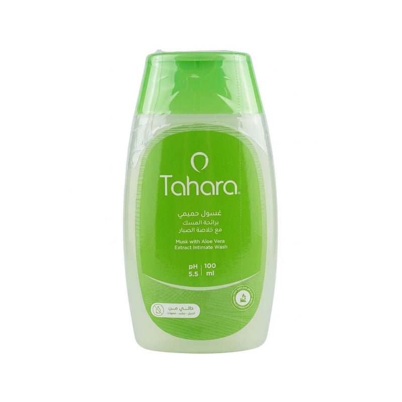 Tahara Intimate Wash with Musk Scent and Aloe Vera Extract, 100ml