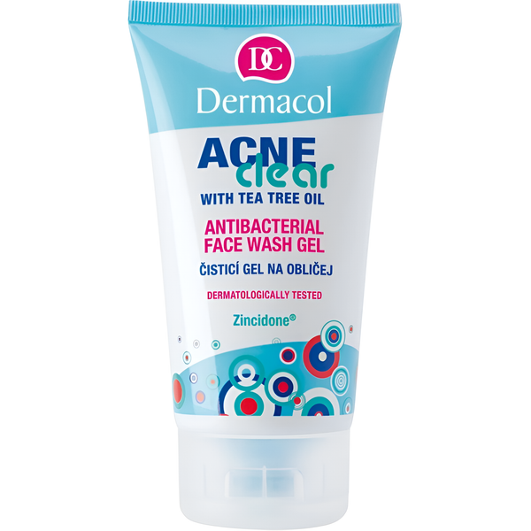 Dermacol Acneclear Face Wash Gel Tea Tree Oil and Zincidone 150 ml