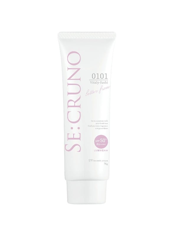 secruno Sunscreen Cream SPF50 Water-Light Texture White Lily Scent 70g