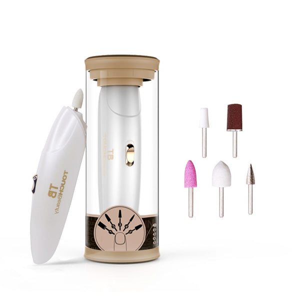 Touch Beauty 5-in-1 Electric Manicure and Pedicure Kit with 5 Nail Care Attachments