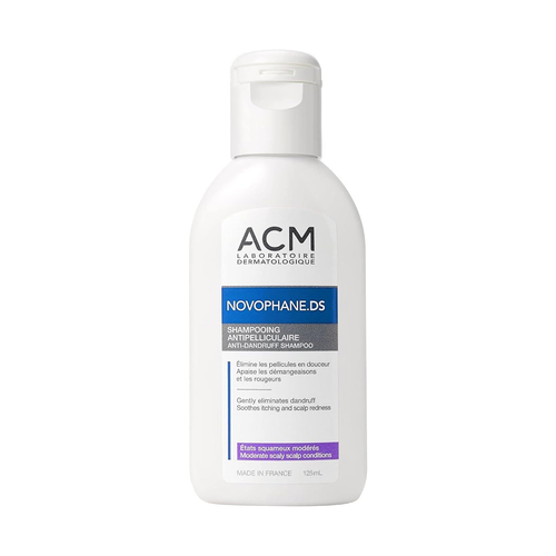 ACM Novophane DS Scalp-Cleansing Shampoo Soothing Moisturizing Formula 125ml