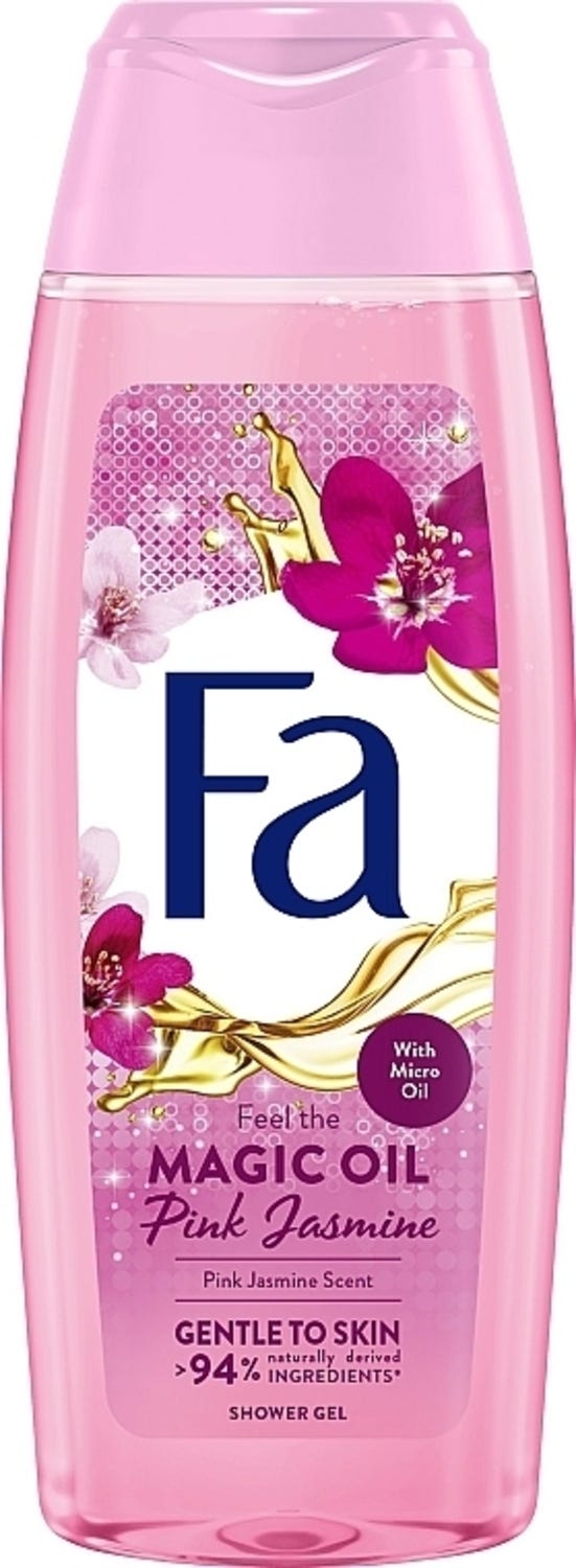 Fa Magic Oil Shower Gel Cream Gel with Honey Proteins Pink Jasmine 500ml