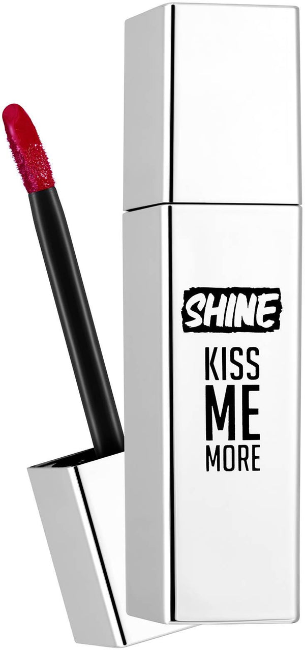 Flormar Shine Kiss Me More Liquid Lipstick Glossy Finish Murumuru Butter 012 Party Night