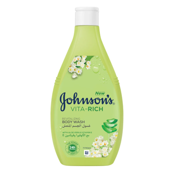 Johnson's Vita-Rich Body Wash Jojoba Oil Vitamin E 400ml