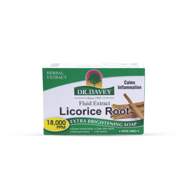 Dr. Davey Licorice Soap Bar with Olive Butter and Coconut Oil, 100 g