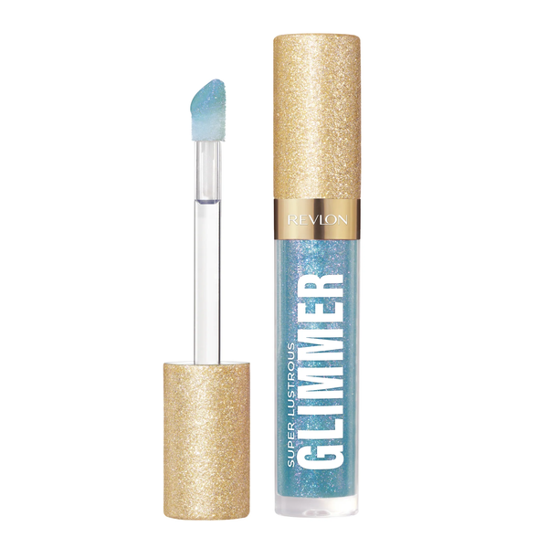 Revlon Super Lustrous Glimmer Lip Gloss Shine Indigo Ice 10