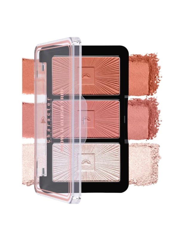 Character Highlighter & Blush Palette Soft Texture CGT001 13.5g