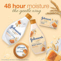 Johnson's Vita-Rich Body Wash Liquid with Milk, Honey & Oat Extracts 750ml
