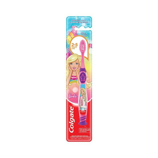Colgate Kids Barbie Toothbrush Extra Soft Bristles Ages 2-5 Years