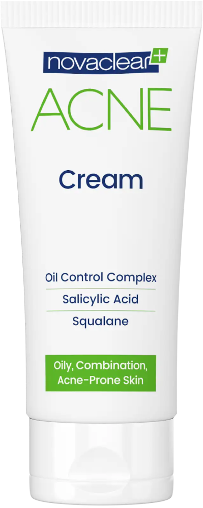Novaclear Moisturizing Cream for Oily Skin Lightweight Non-Greasy Face Cream 40ml