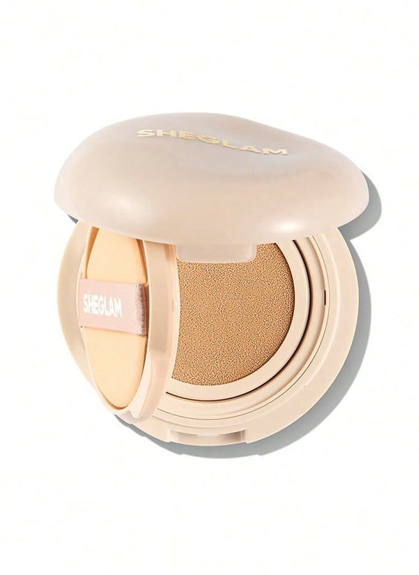 Sheglam Lock & Go Cushion Foundation Lightweight Long-Lasting Nude