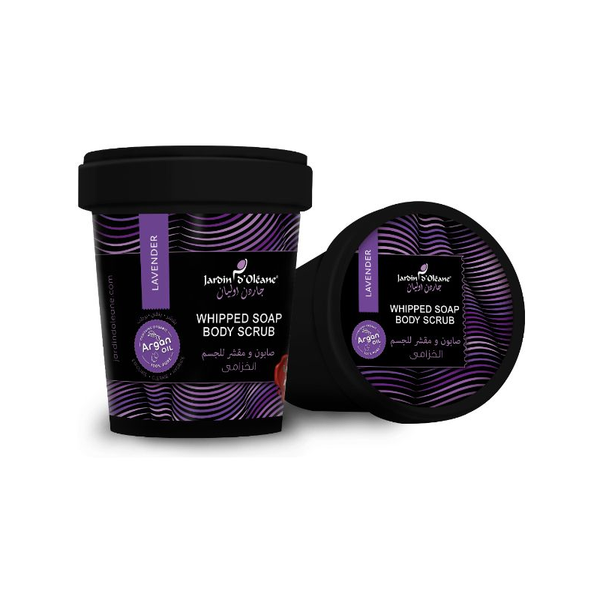 Jardin d'Oleane Lavender Body and Face Soap Scrub 500g