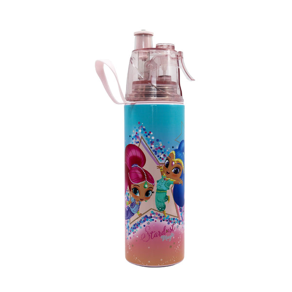 Moon Shimmer & Shine Mist Water Bottle Stainless Steel BPA-Free Pink 500ml