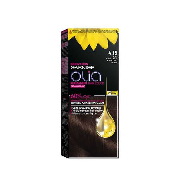 Garnier Olia Ammonia-Free Hair Dye Icy Chocolate 4.15
