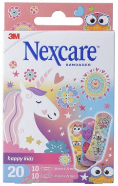 Nexcare Happy Kids Plasters Magic Assorted Character Designs