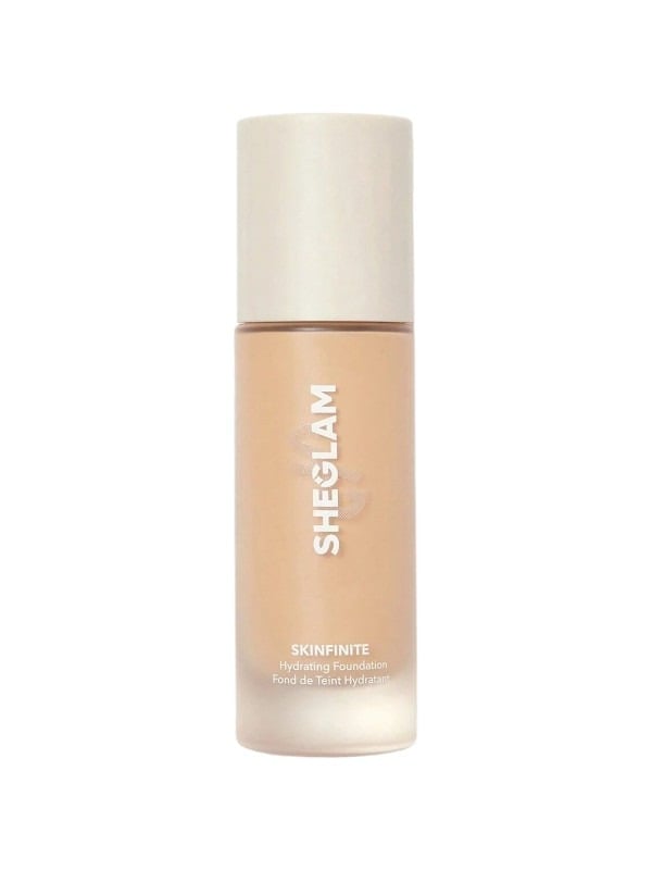 SheeGlam Skinfinite Moisturizing Foundation Cream Medium Buildable Coverage Natural Glow 30ml