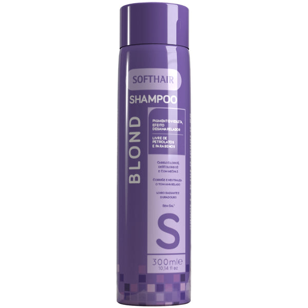 Soft Hair Blond Shampoo Violet Pigment Formula 300 ml