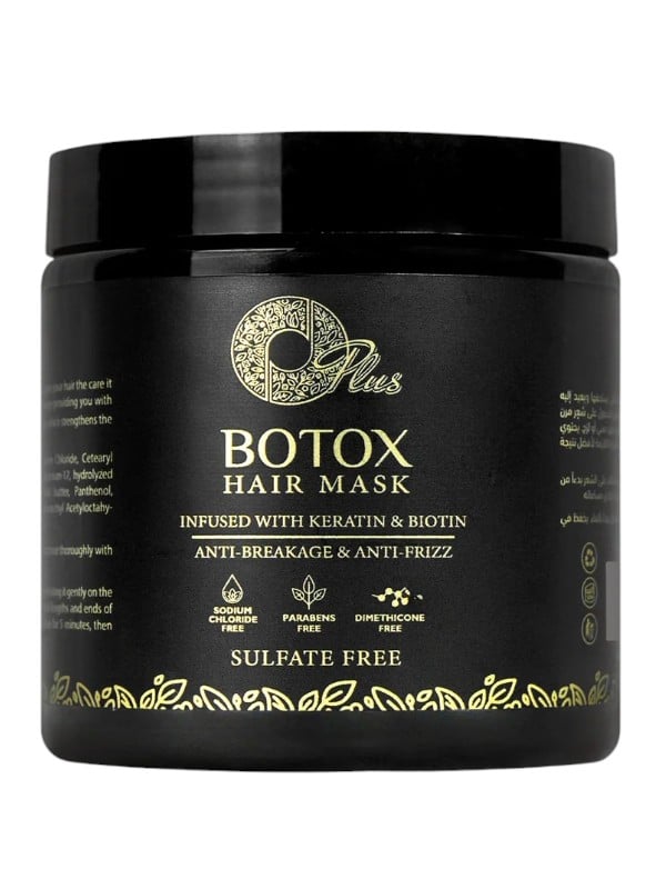 O-Plus Botox Hair Mask for Moisturising and Smoothing Hair, 500 ml