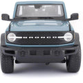 Maisto 2021 Ford Bronco Badlands Blue Special Edition Diecast Model Car 1/18 Scale