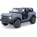 Maisto 2021 Ford Bronco Badlands Blue Special Edition Diecast Model Car 1/18 Scale